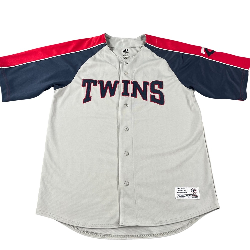 Minnesota Twins Jersey All Star Dynasty‎ Series Genuine Stitched Sewn Mens Large
